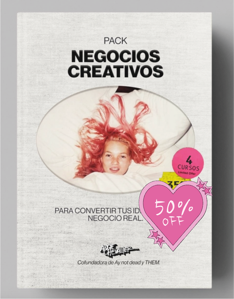 Pack NEGOCIO CREATIVO