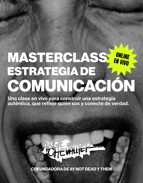MASTERCLASS! Estrategia de Comunicación