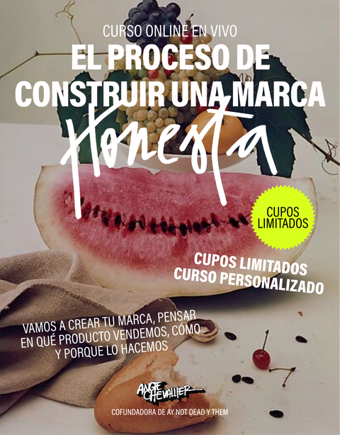 El proceso de construir una Marca ( honesta )