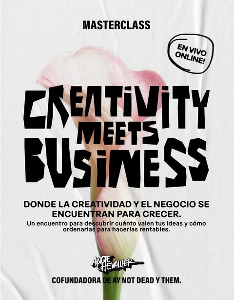MASTERCLASS! Creativity Meets Business