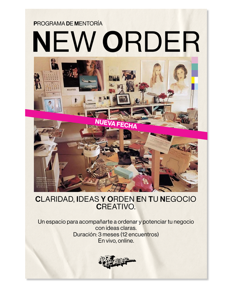 NEW ORDER. Programa de mentoría.