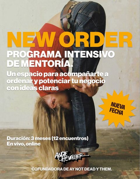 NEW ORDER. Programa de mentoría.