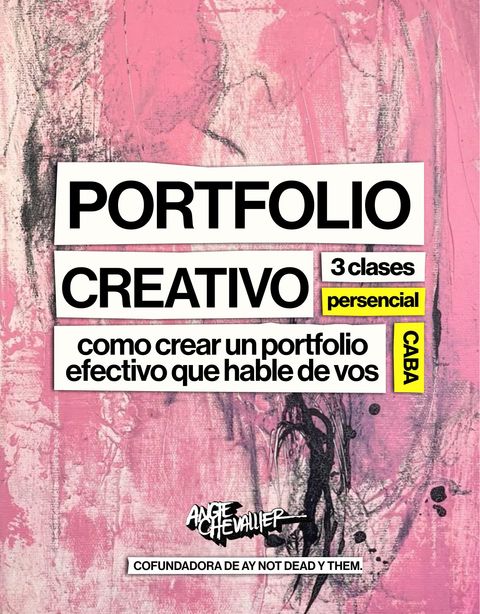 PORTFOLIO CREATIVO, Presencial!