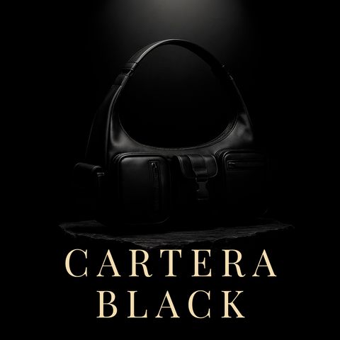 ♥ CARTERA BLACK