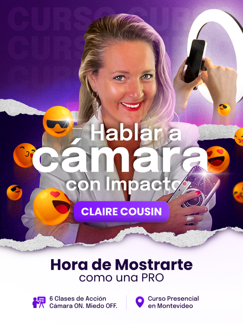 FORMACIÓN PRESENCIAL : HABLAR EN CÁMARA