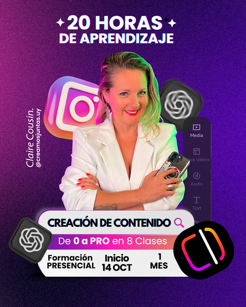 Formación: CREACIÓN DE CONTENDO 2025