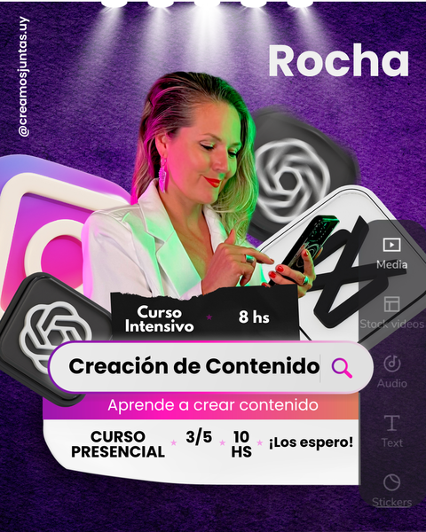 Curso de Creación de Contenido : en Rocha 