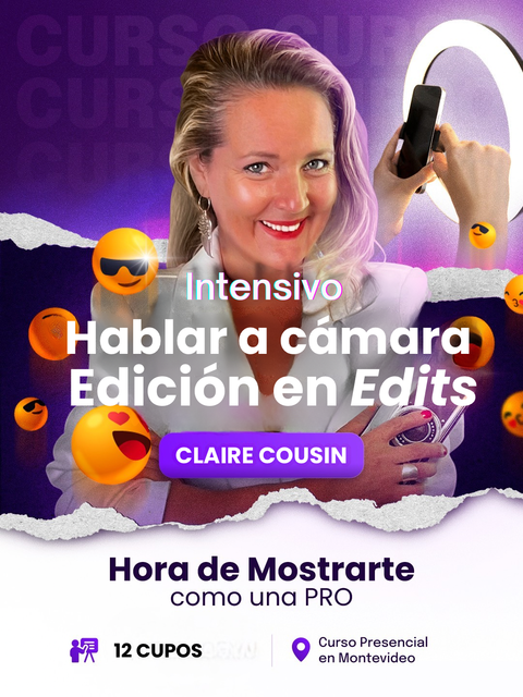 Workshop intensivo:  Hablar a Cámara y Edición