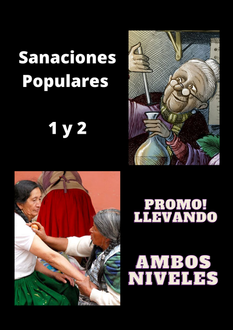 Promo Sanaciones Populares Nivel 1 + Nivel 2 + Regalo