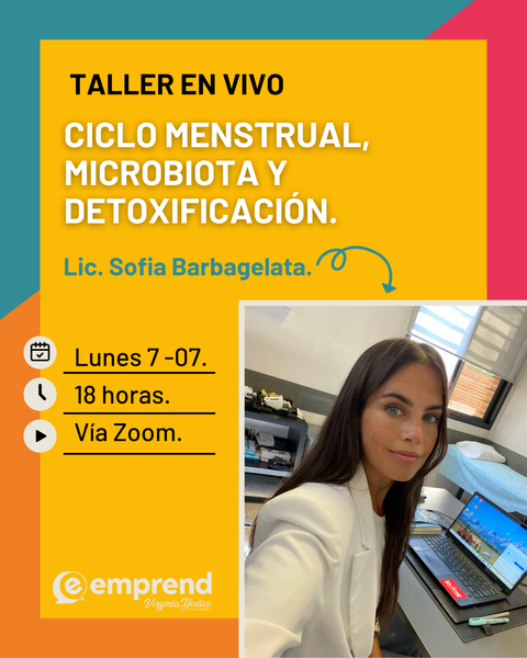 CICLO MENSTRUAL, MICROBIOTA Y DETOXIFICACIÓN