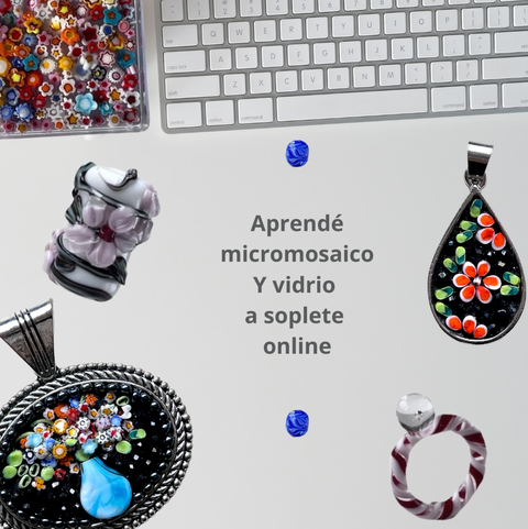 Curso de Joyas en Micromosaico I y Soplete inicial