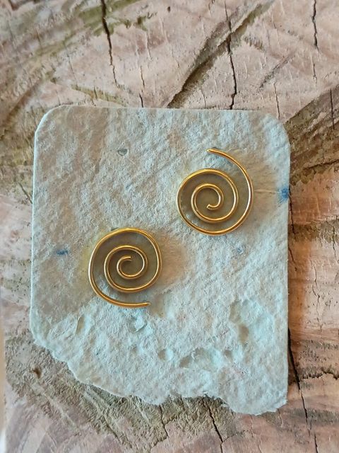 ARO DE BRONCE ESPIRALITO 