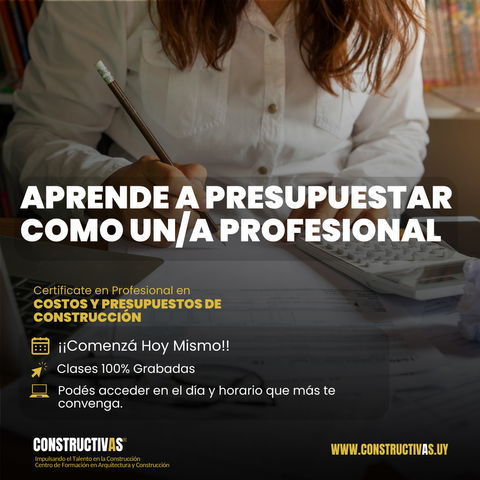 CURSO | Profesional en Costos y Presupuestos de Construcción