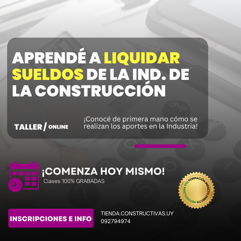 *ADM 4 | Liquidación de Haberes y Sueldos de la Construcción.  | On demand