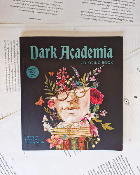 Libro para colorear - Dark Academia